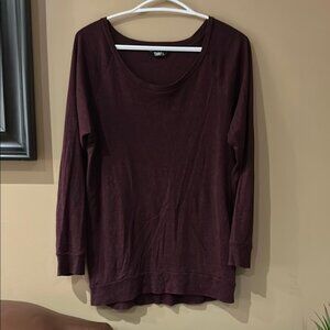 Burgundy Women's Top